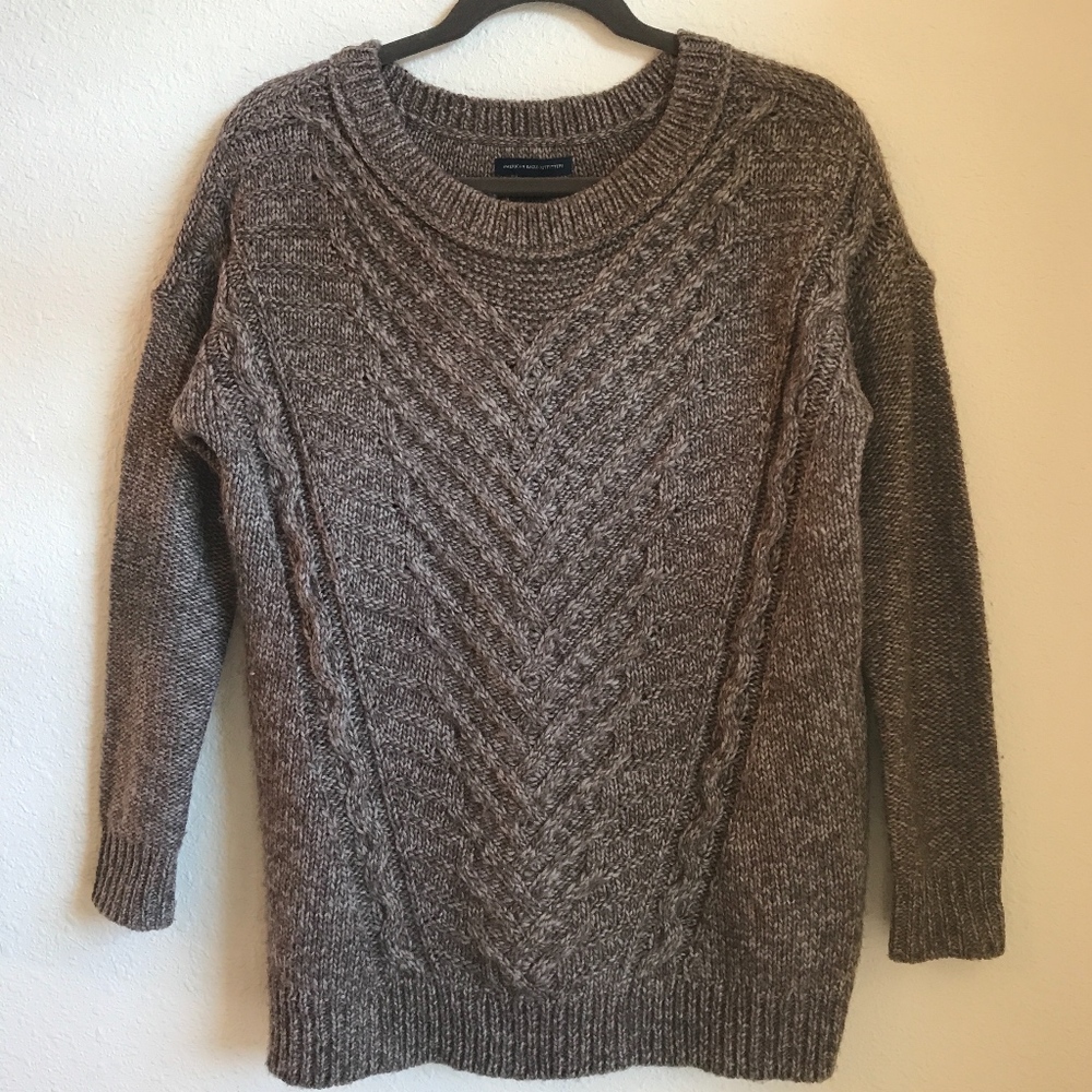 American Eagle Brown Sweater